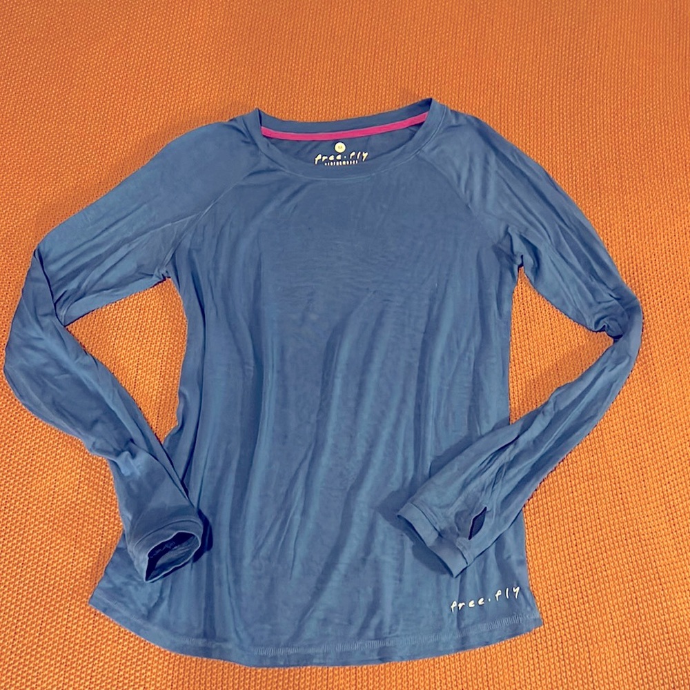 Free Fly, bamboo shade, long-sleeve shirt, size M